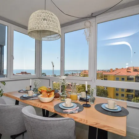 公寓 Retreat In With Balcony And Ocean View
