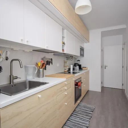 公寓 Retreat In With Balcony And Ocean View